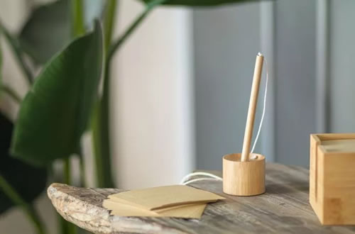 branded bamboo pens