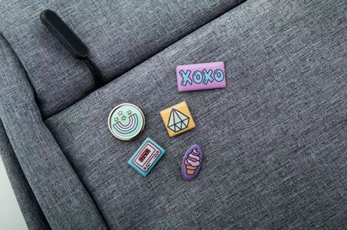 custom pins backpack