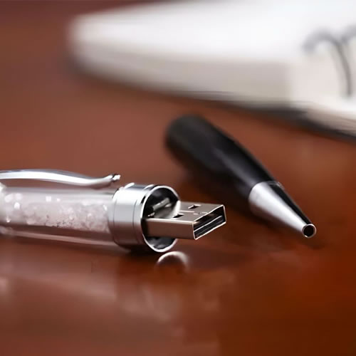 custom USB sticks with pen