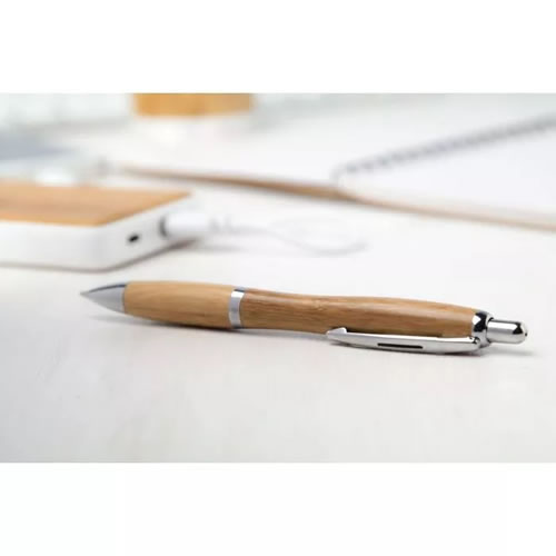 personalised bamboo pens