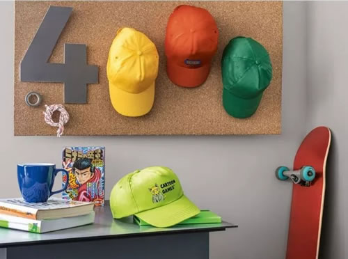 personalised baseball caps