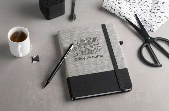 personalised elastic band notebooks