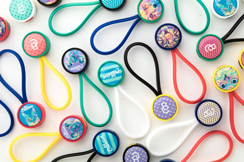 personalised plastic keyrings