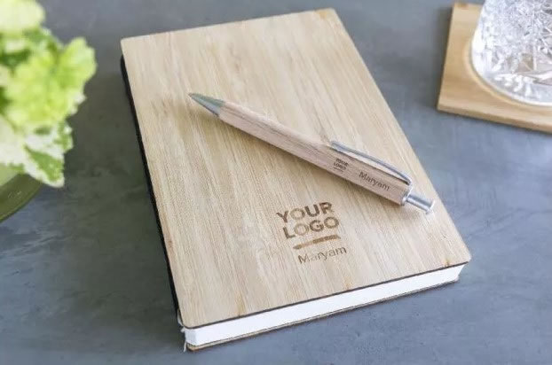 personalised wooden pens