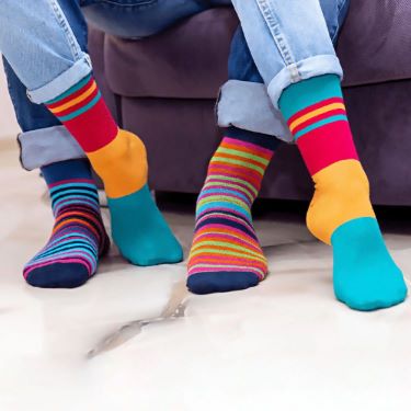 chaussettes personnalisées brodées 