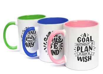 Ceramic white printing