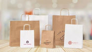 Custom branded Paper bags