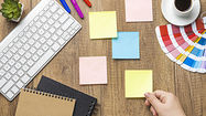 Printed Sticky notes