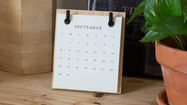 Personalised Desk calendars