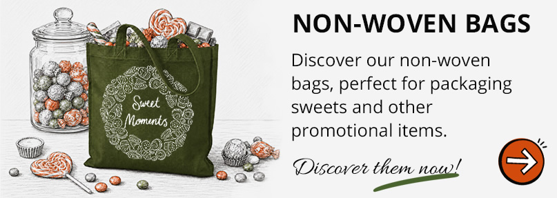 Custom Non woven shopper bags