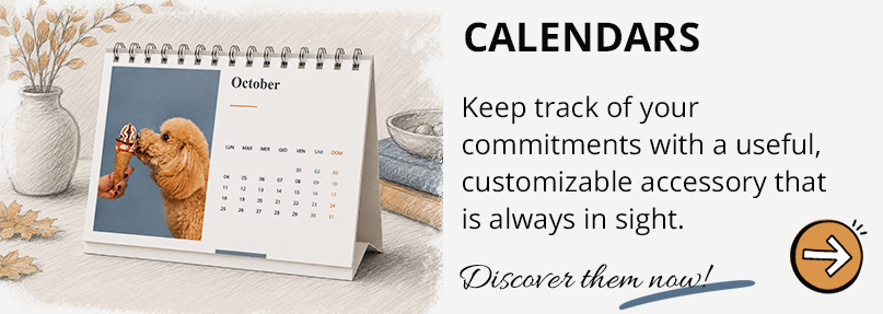 Personalised Desk calendars